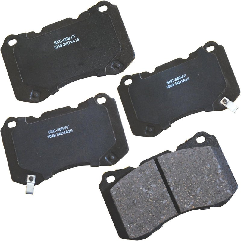 Bendix Premium SBC1049 Ceramic Front Brake Pads for Acura TL 2008-2004 - Image 1